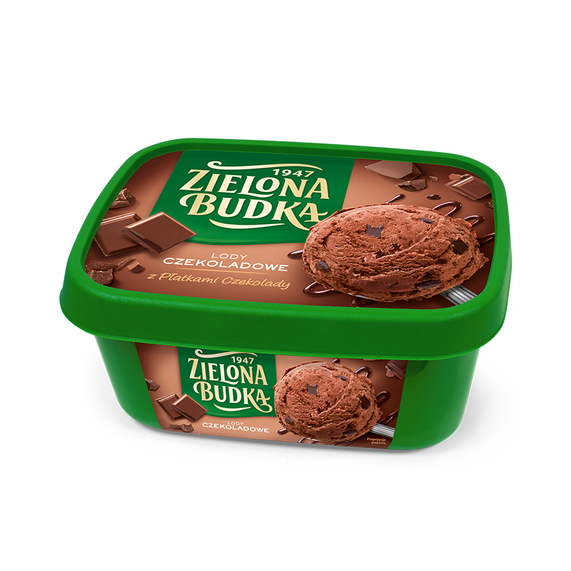 Zielona Budka Chocolate with chocolate flakes