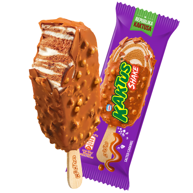 Kaktus SHAKE Grietinėlė, sūri karamelė
