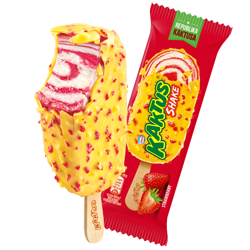Kaktus SHAKE Cream Strawberry